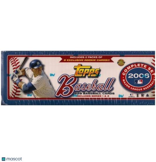 2006 Topps Baseball Factory Sealed Complete Box Set