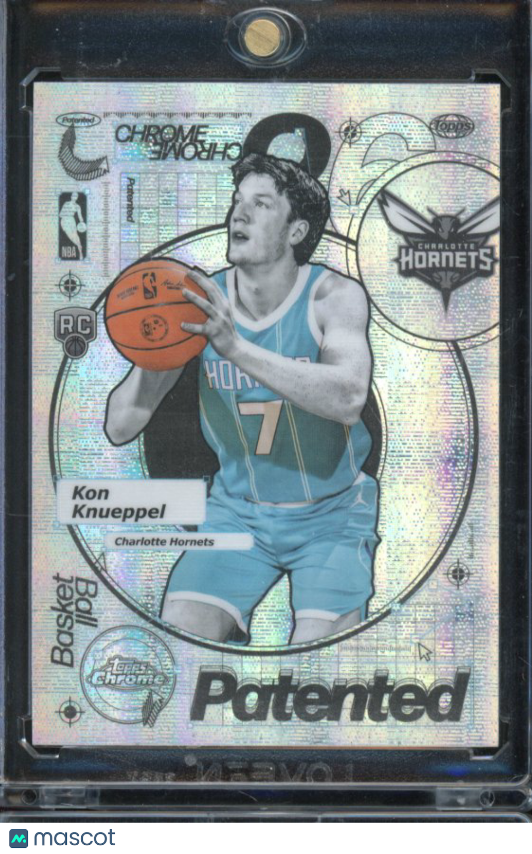 2025-26 Topps Chrome Kon Knueppel Patented Rookie Case Hit