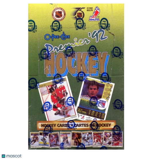 1991-92 O-Pee-Chee Premier Hockey Box
