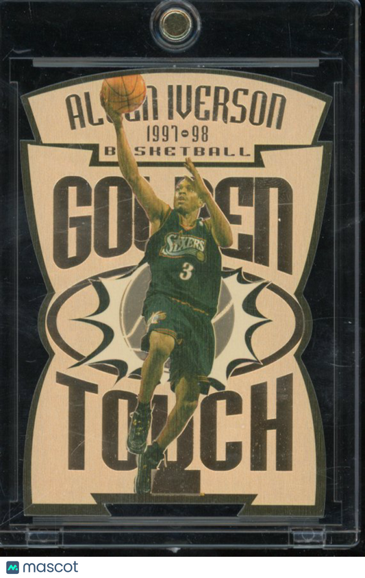 1997-98 Skybox Allen Iverson Golden Touch Die Cut
