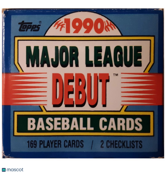 1990 Topps Major League Debut Box