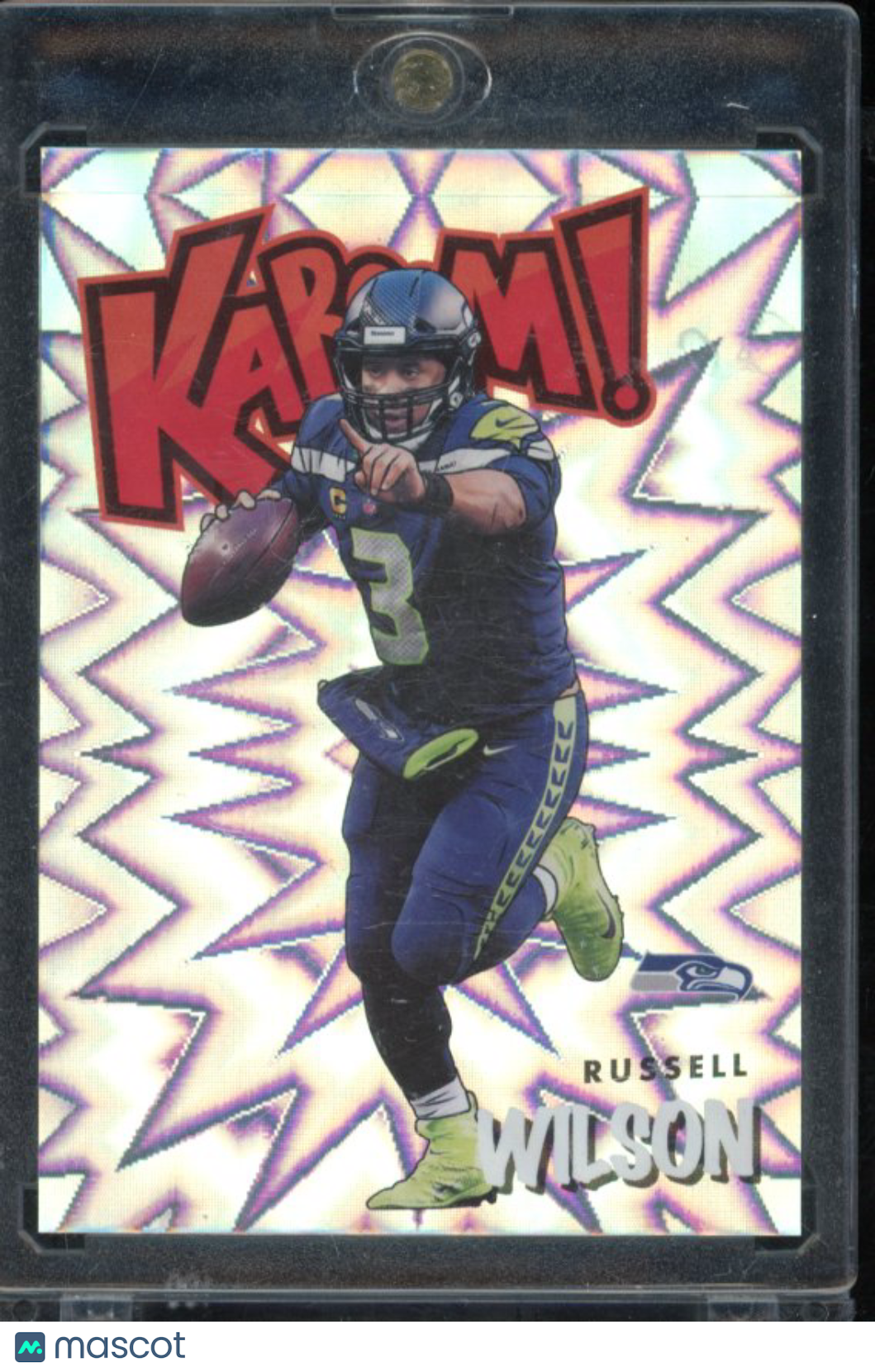2021 Absolute Russell Wilson Kaboom Case Hit