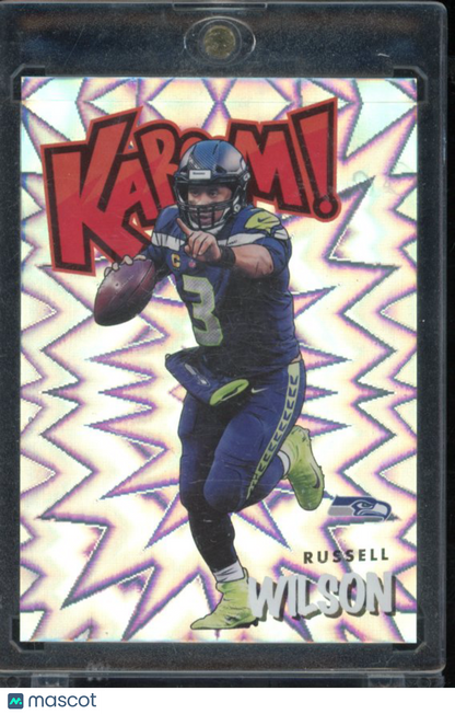 2021 Absolute Russell Wilson Kaboom Case Hit