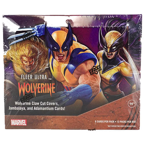 2024 Marvel Fleer Ultra Wolverine Hobby Box
