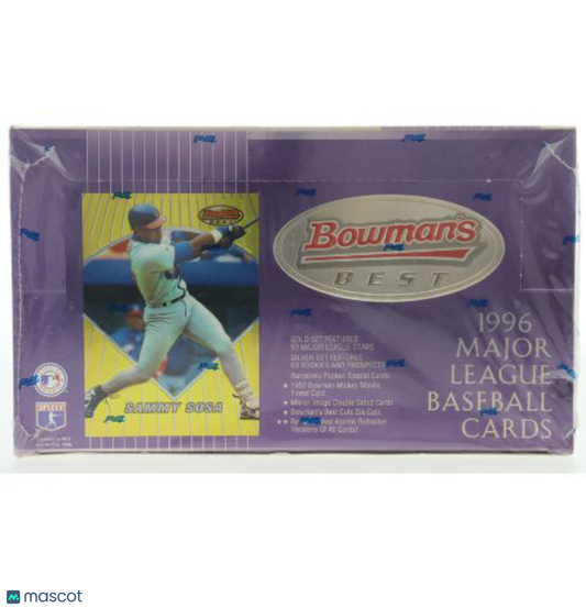 1996 Bowman's Best Baseball Hobby Box