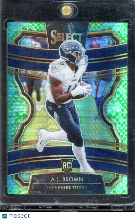 2019 Select A.J. Brown Dragon Scale Rookie /88