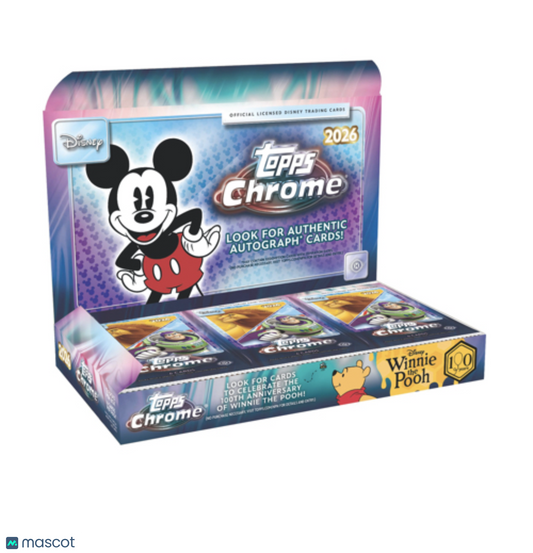 PRE ORDER 2026 Topps Chrome Disney Hobby Box