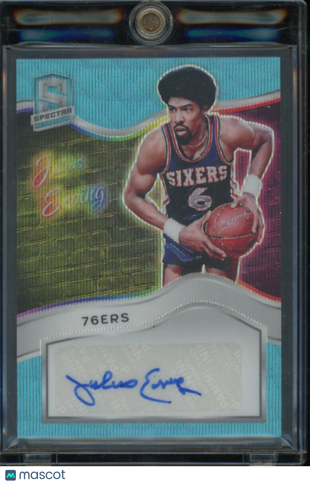 2023-24 Spectra Julius Erving Colorgraphs Auto /20