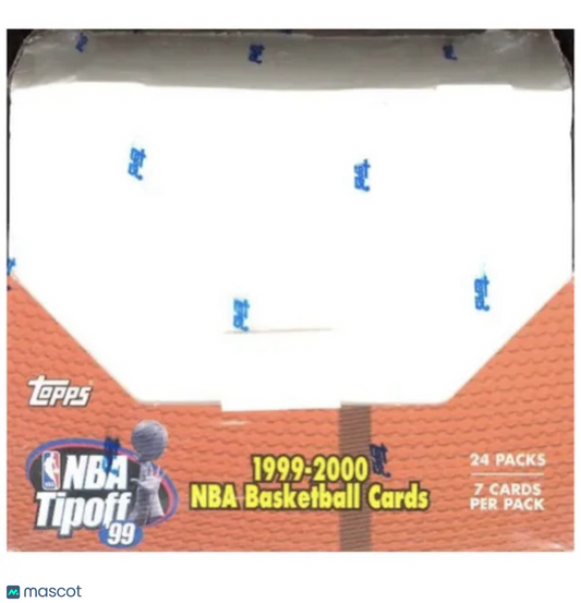 1999-00 Topps NBA Tip-Off Basketball Hobby Box