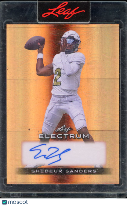 2024 Leaf Electrum Shedeur Sanders Auto /20
