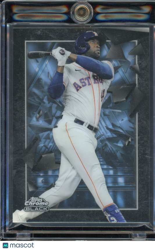 2024 Topps Chrome Yordan Alvarez Depth Of Darkness Case Hit