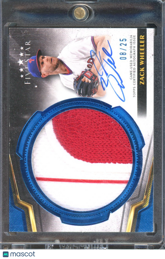 2024 Five Star Zach Wheeler Patch Auto GU /25