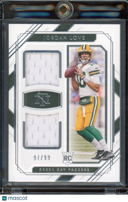 2020 National Treasures Jordan Love Rookie Patch /99