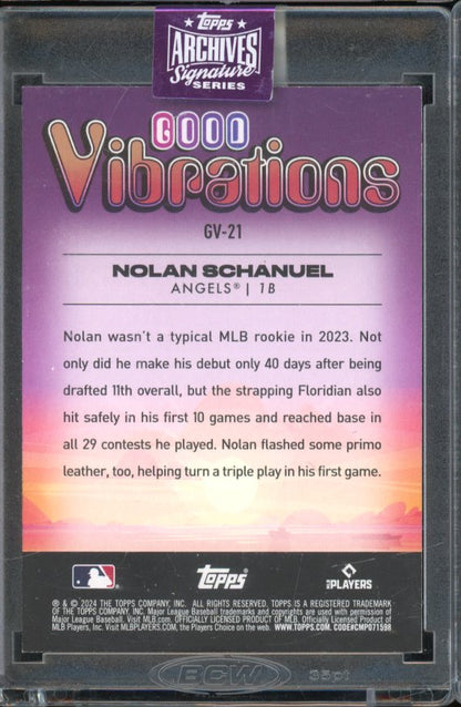 2024 Archives Nolan Schanuel Big League Auto /10