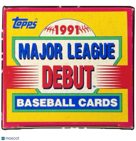 1991 Topps Major League Debut Baseball Cards Factory Set