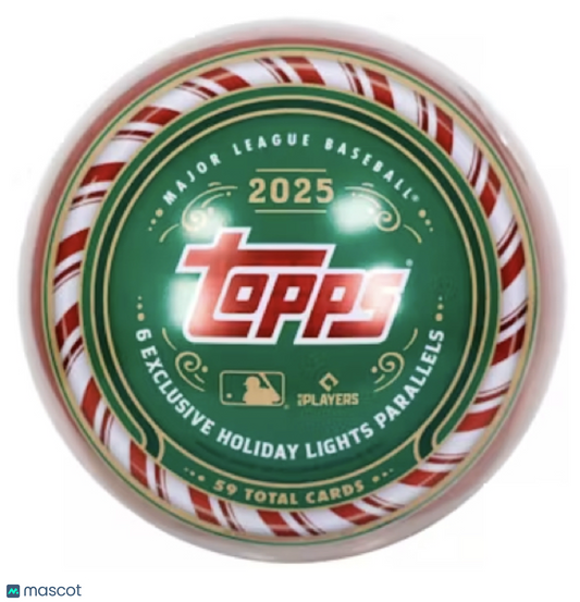 2025 Holiday Baseball Tin