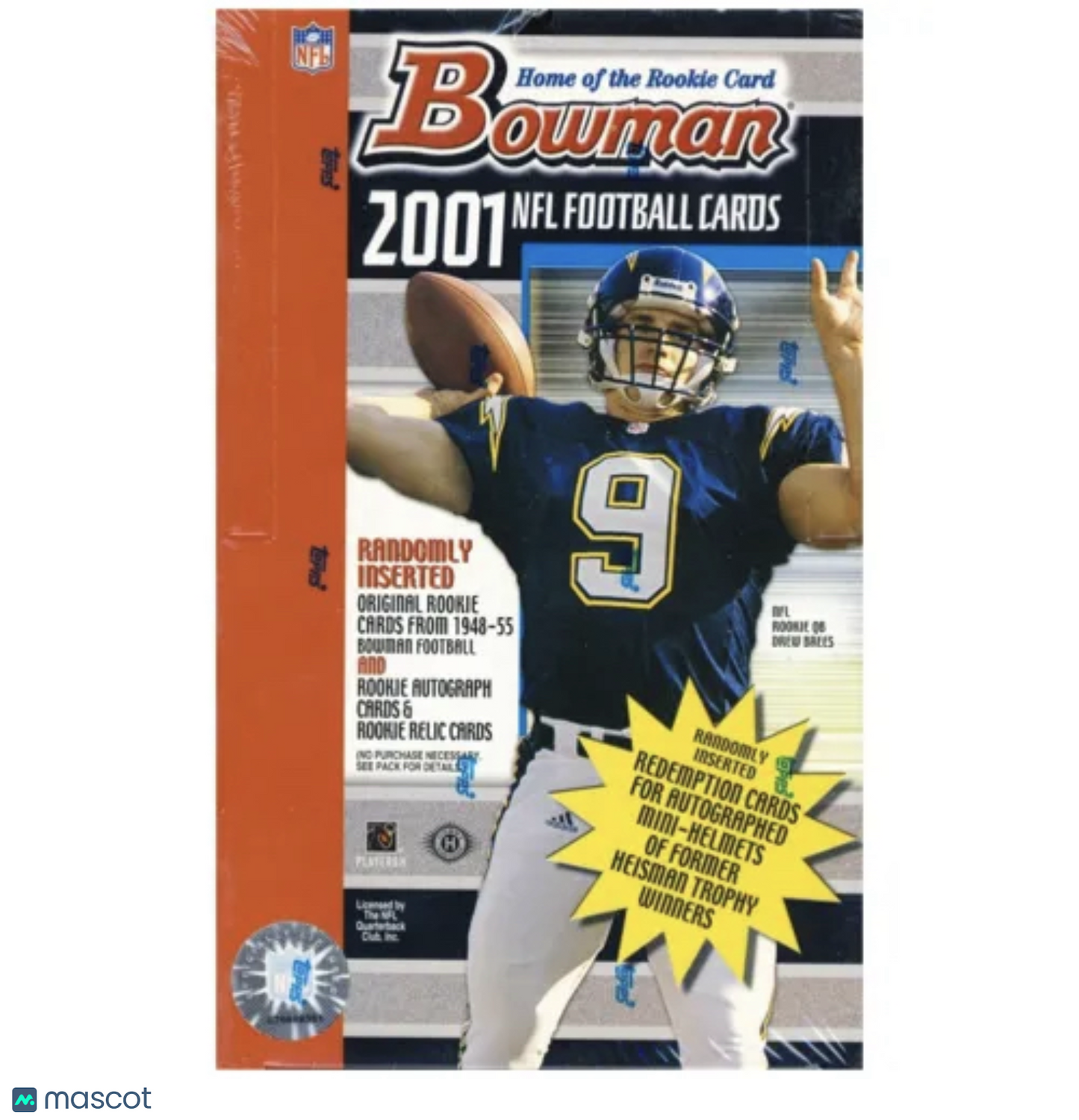 2001 Bowman Football Hobby Box