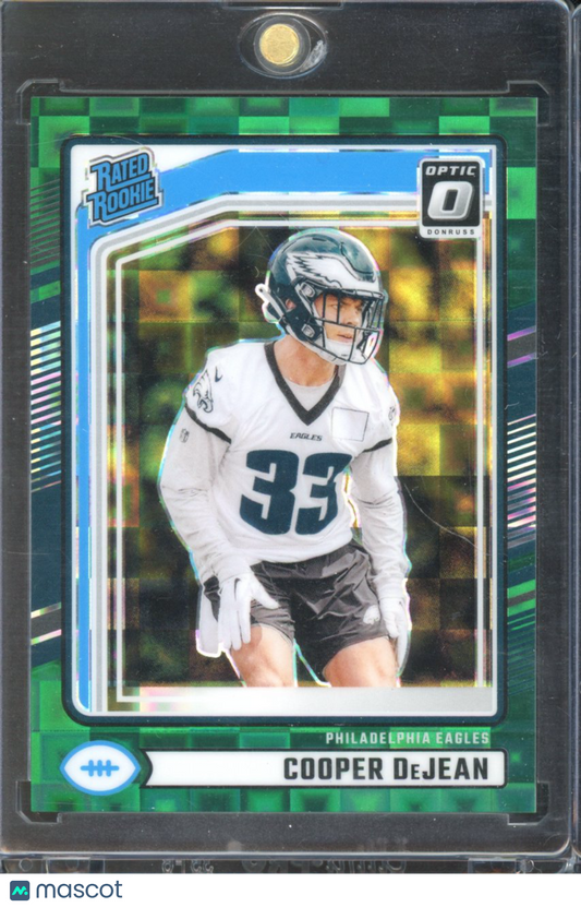 2024 Optic Cooper Dejean Green Pandora Rookie /25