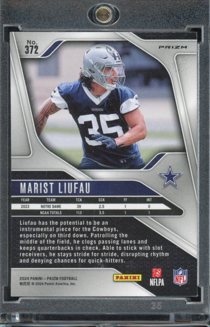 2024 Prizm Marist Liufau Retail Blue Sp Rookie