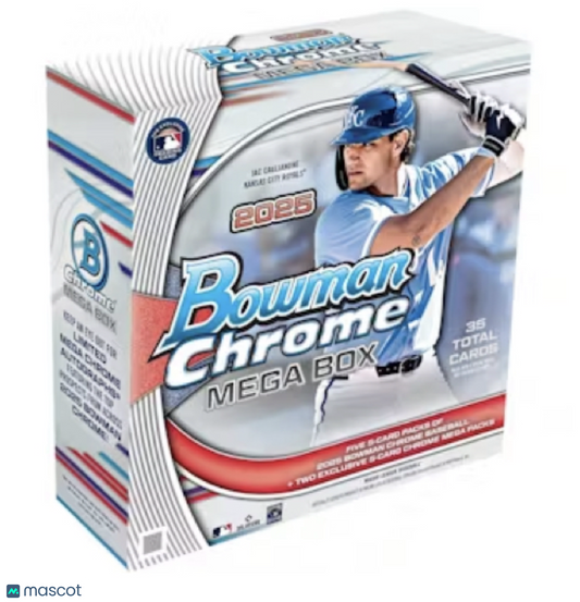 PRE ORDER 2025 Bowman Chrome Baseball Mega Box