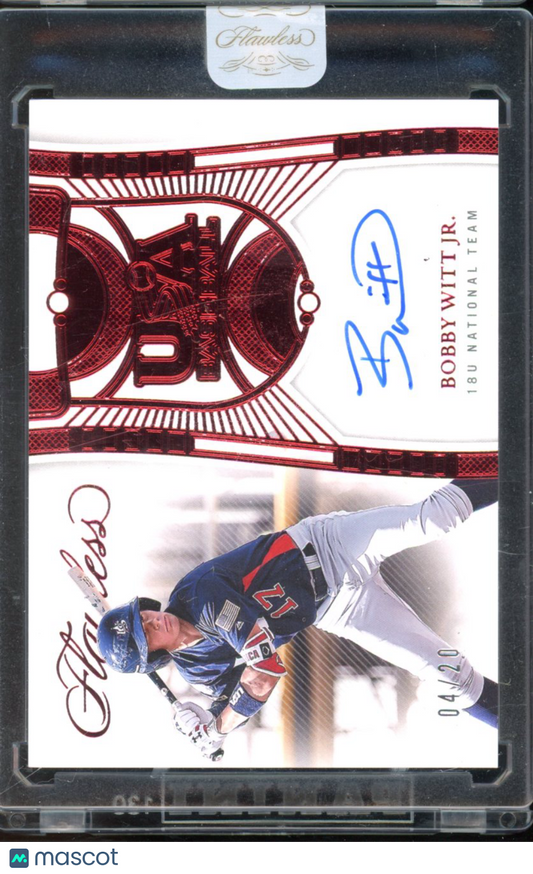 2024 Flawless Bobby Witt Jr USA Auto /20