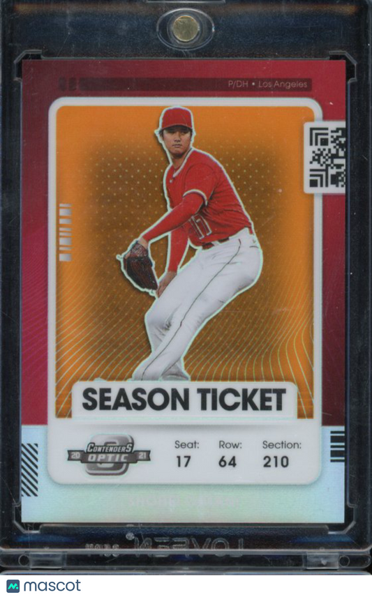 2021 Contenders Optic Shohei Ohtani Orange /49