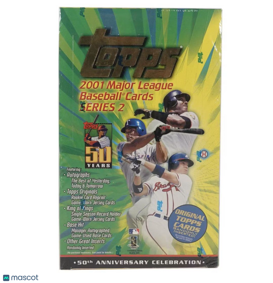 2001 Topps Series 2 Baseball Hobby Box
