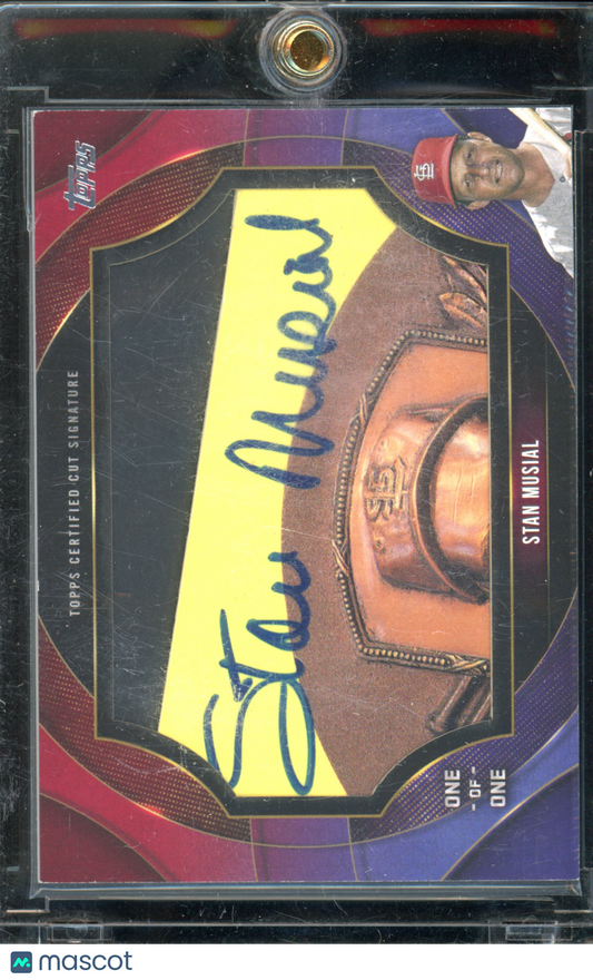 2024 Topps Series 2 Stan Musial Cut Auto 1/1
