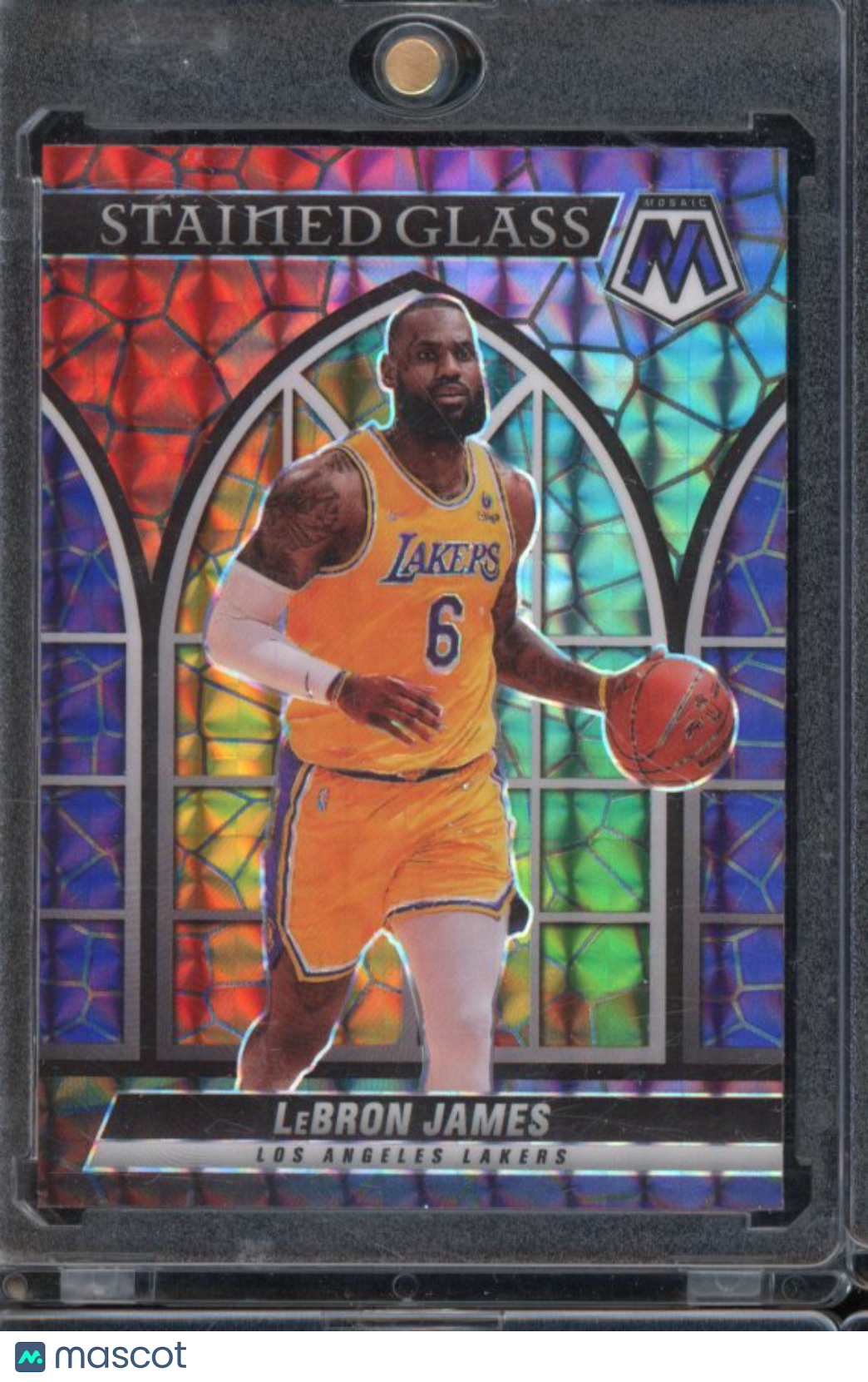 2021-22 Mosaic Lebron James Stained Glass SP