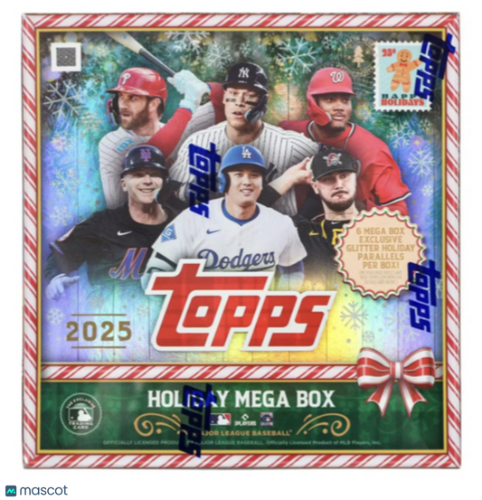 2025 Topps Holiday Baseball Mega Box