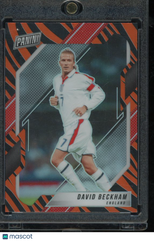 2021 Panini VIP National David Beckham Tiger Stripe