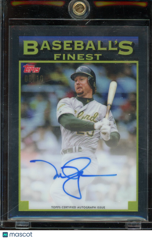 2024 Topps Finest Mark Mcgwire Black Auto /10