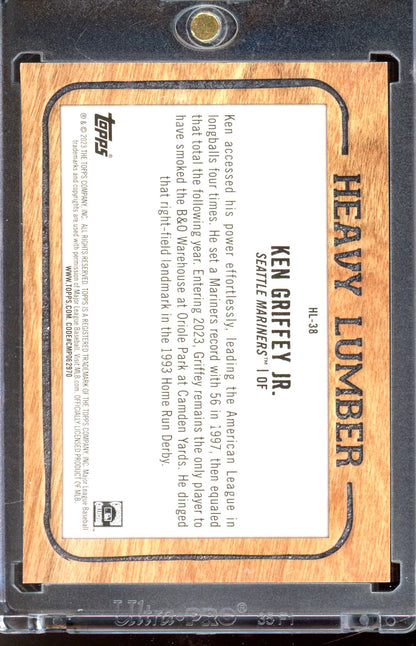 2023 Topps Ken Griffey Jr. Heavy Lumber Case Hit