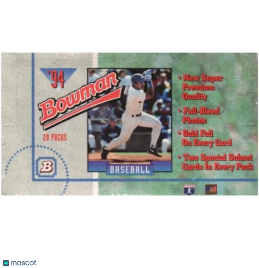 1994 Bowman Baseball Jumbo Box