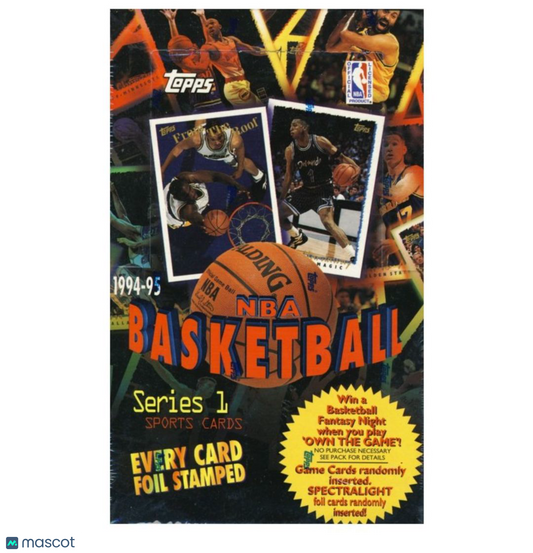 1994-95 Topps Series 1 Basketball Box