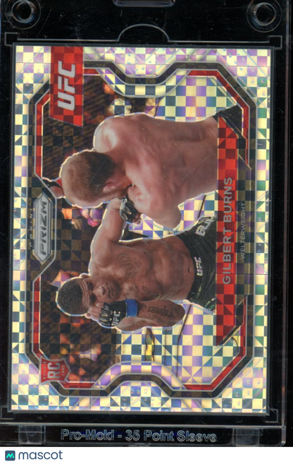 2021 Prizm Gilbert Burns Lucky Envelope Rookie /8
