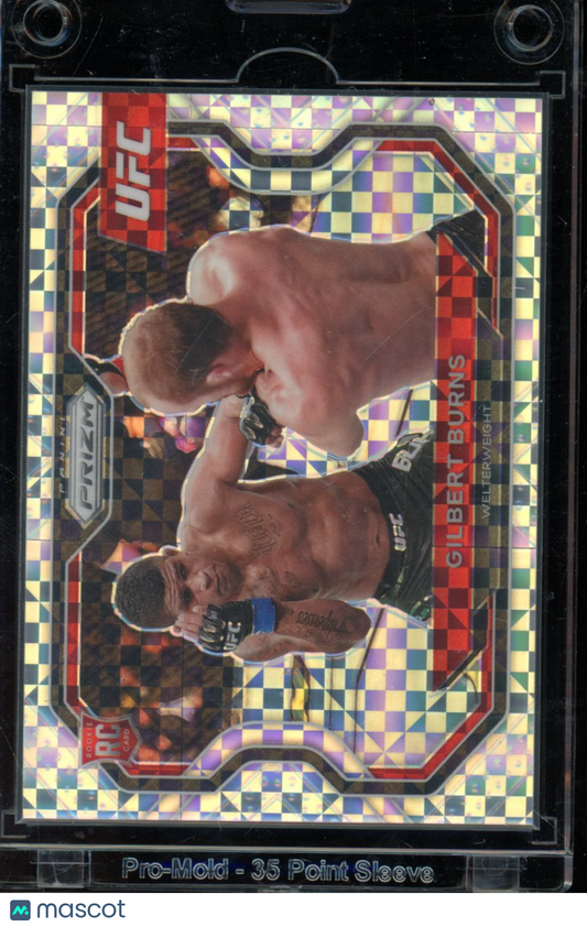 2021 Prizm Gilbert Burns Lucky Envelope Rookie /8