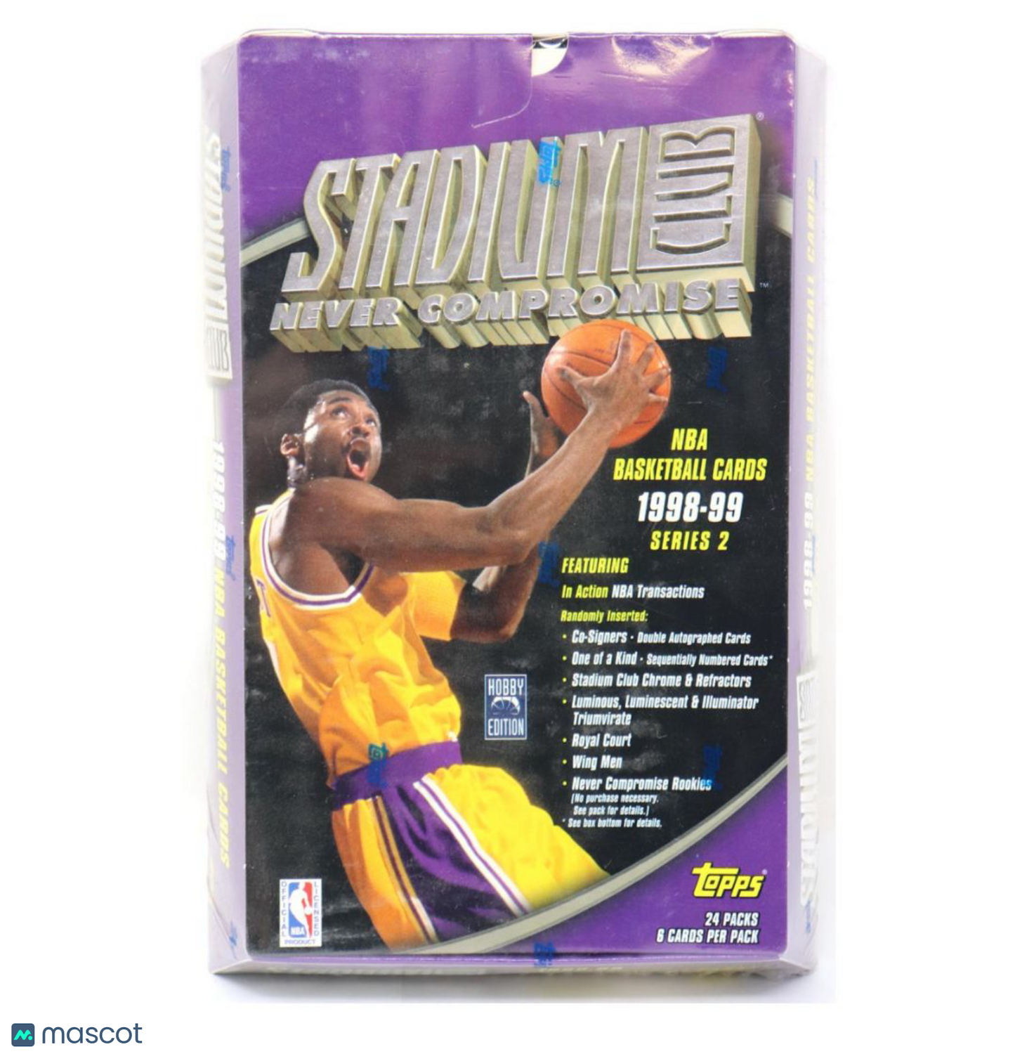 1998/99 Topps Stadium Club Series 2 Basketball Hobby Box