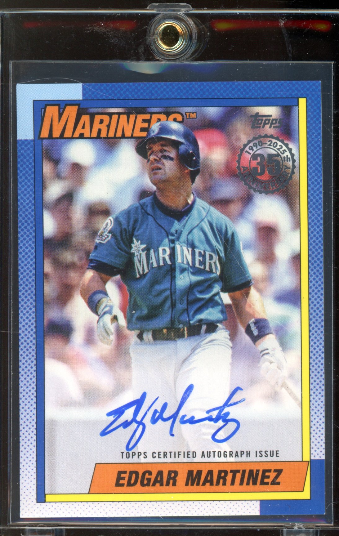 2025 Topps Edgar Martinez 1990 Auto