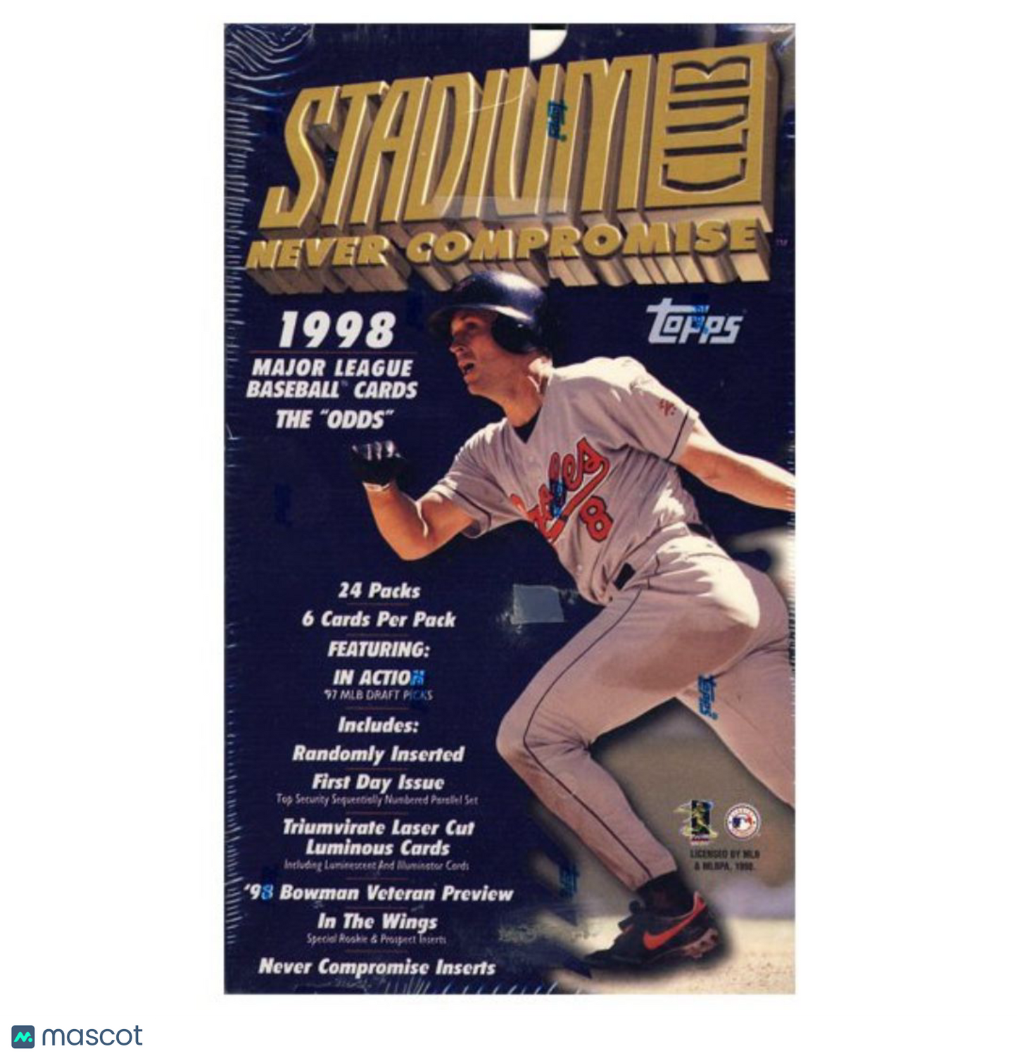 1998 Topps Stadium Club Series 1 'The Odds' Baseball Retail Box