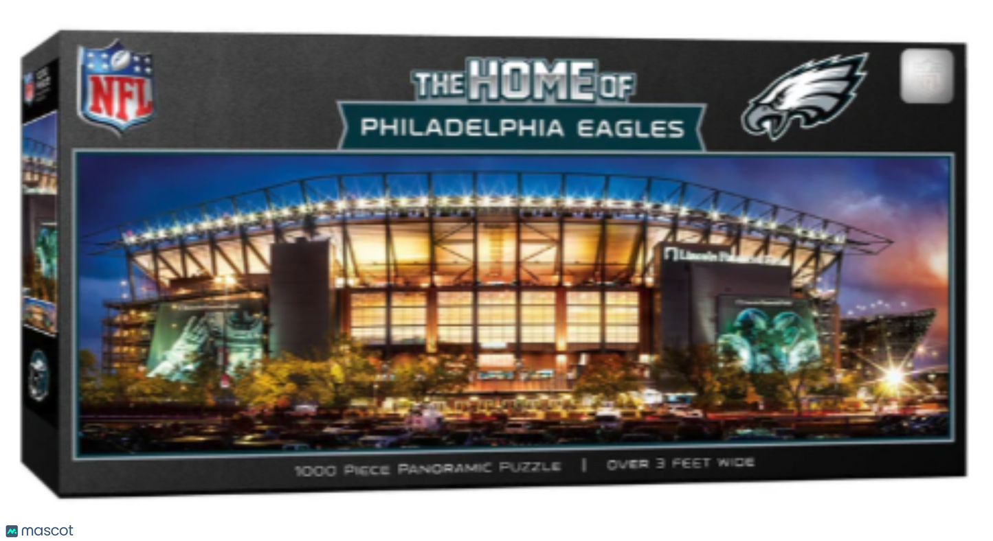 Philadelphia Eagles Lincoln Financial Field 1000 Piece Puzzle
