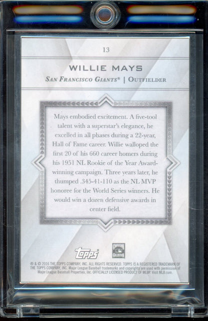 2016 Transcendent Willie Mays 45/65