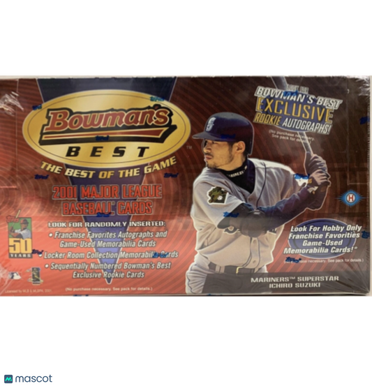 2001 Topps Finest Baseball Hobby Box