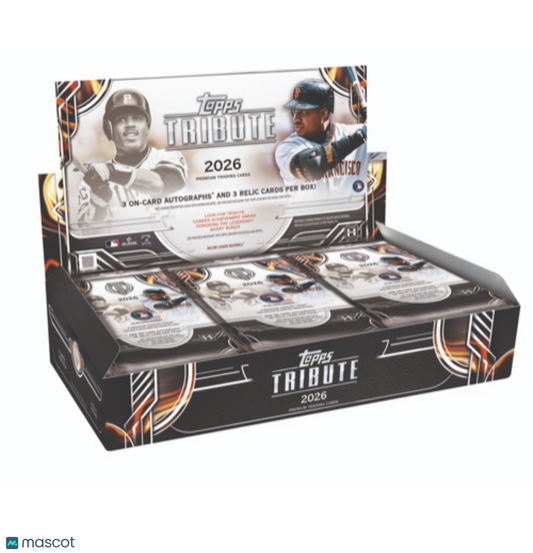 PRE ORDER 2026 Topps Tribute Baseball Hobby Box