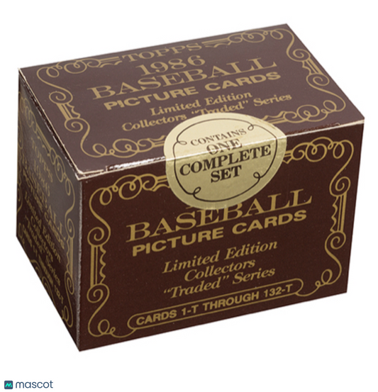 1986 Topps Tiffany Traded Baseball Set