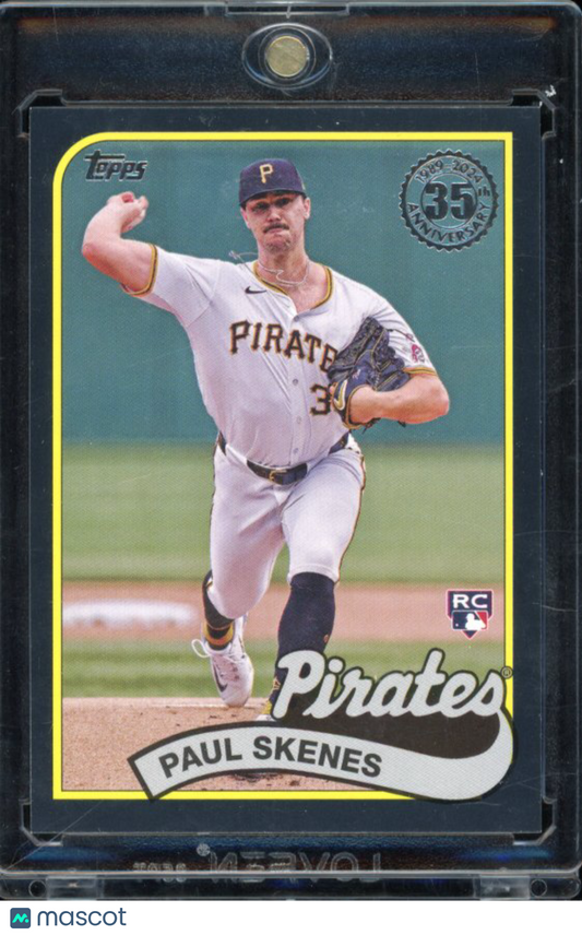 2024 Topps Paul Skenes 35th Anniverary Black Border Rookie /299