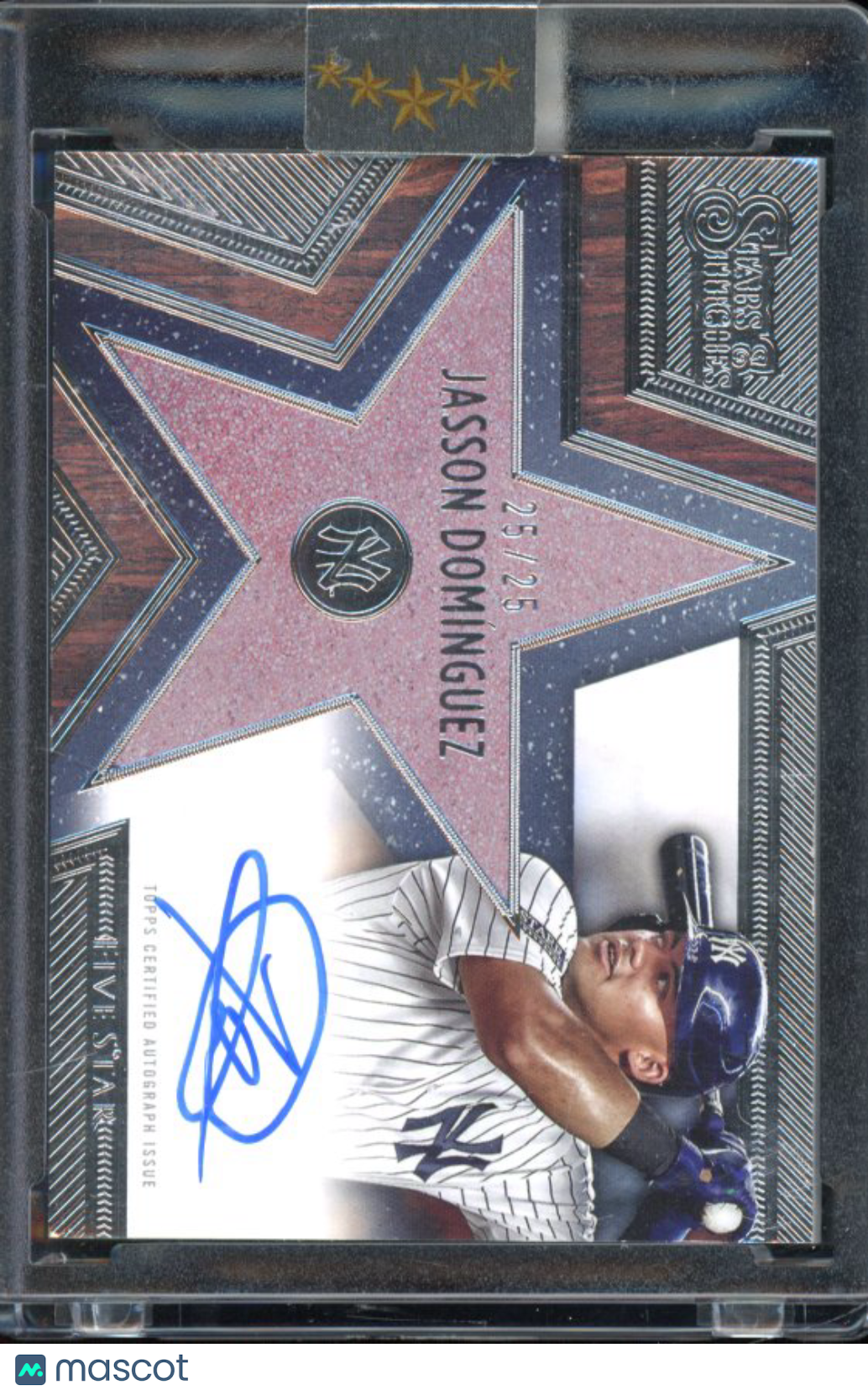 2025 Five Star Jasson Dominguez Stars & Stitches Auto 25/25