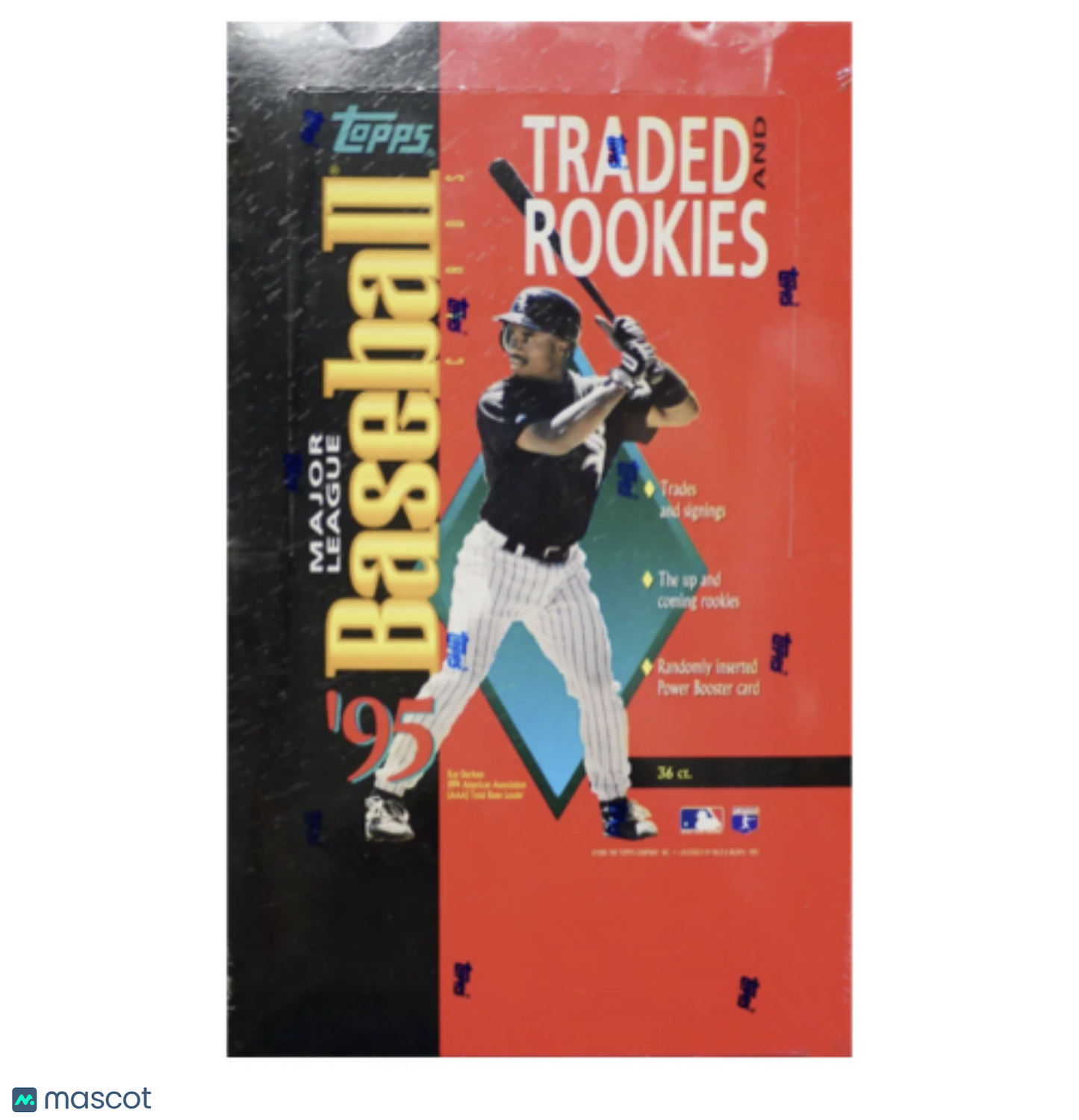 1995 Topps Traded and Rookies Baseball Hobby Box