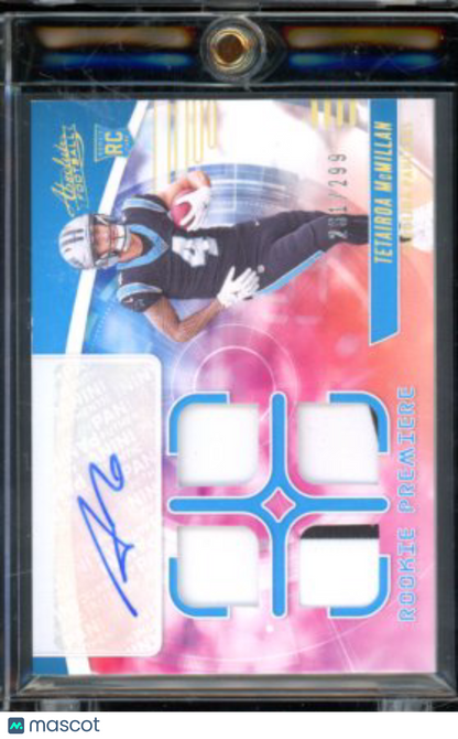 2025 Absolute Tetairoa Mcmillan Rookie Patch Auto /299