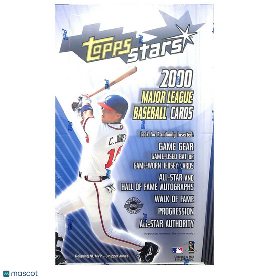 2000 Topps Stars Baseball Sealed Hobby Box